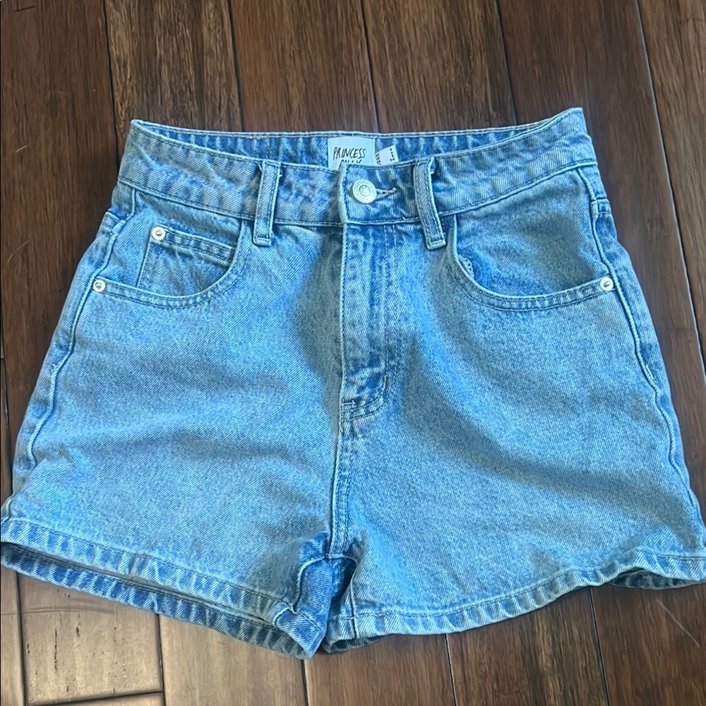 Princess Polly Blue Denim Shorts